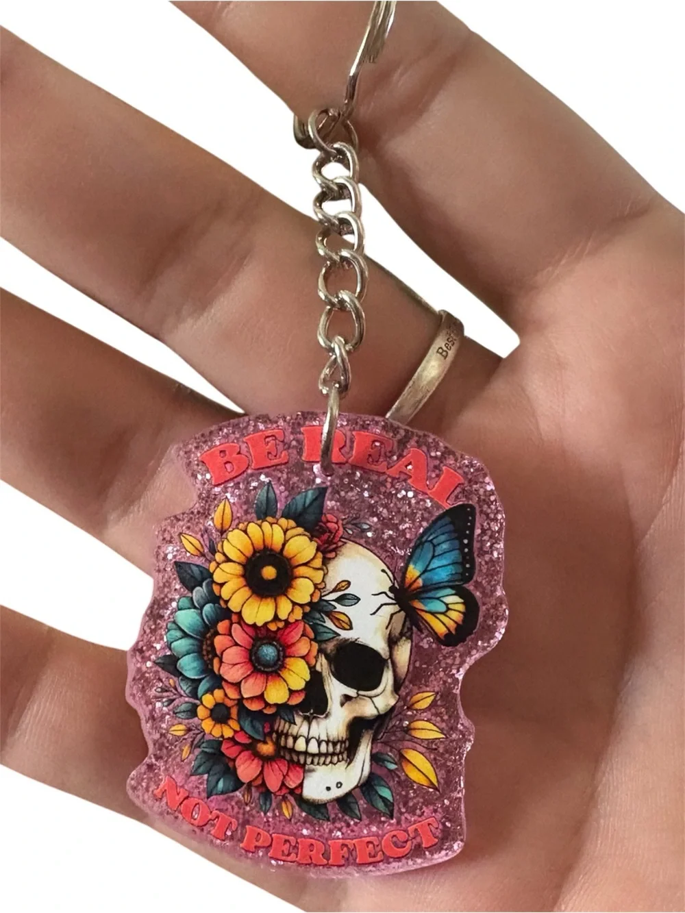 Glitter Keychains